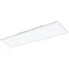 Image de Eglo connect.z Panneau LED connecté Salobrena-Z, plafonnier 120 x 30 cm, lampe de plafond intelligente ZigBee contrôlable par appli et commande vocale, blanc chaud - froid, dimmable, blanc en occasion ou reconditionné