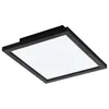 Image de Eglo connect.z Panneau LED connecté Salobrena-Z, plafonnier 30 cm, lampe de | plafond intelligente ZigBee contrôlable par appli et commande vocale, blanc chaud - froid, dimmable, noir en occasion ou reconditionné