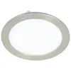 Image de EGLO connect.z Spot LED encastrable pour salle de bains Fueva-Z | extra-plat, Ø 165 mm, lampe ZigBee, contrôlable par appli et commande vocale, blanc chaud   froid, dimmable, nickel-mat, IP44 en occasion ou reconditionné