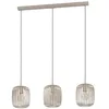 Image de Eglo Suspension luminaire Romazzina, lustre à 3 lampes pour salon et salle en occasion ou reconditionné