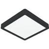 Image de Eglo connect.z Smart Home Plafonnier de salle de bain LED Fueva 6-Z, ZigBee, app et commande vocale Alexa, blanc chaud-blanc froid, RGB, luminaire à intensité variable, noir, IP44, 22x22 cm en occasion ou reconditionné