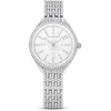 Image de Swarovski Montre Attract, fabriquée en Suisse, bracelet en métal pavé de cristaux, acier inoxydable, ton argenté en occasion ou reconditionné