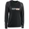 Image de ION - Vtt Jersey Scrub Amp LS - Maillot VTT femme Black - S
