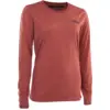 Image de ION - Bike Jersey S_Logo LS DR - Maillot VTT femme Spicy Red - S