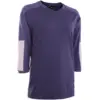 Image de ION - Bike Jersey Scrub Amp LS 3/4 - Maillot VTT femme Dark Purple - M