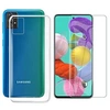 Image de Pack coque transparente en TPU et vitre en verre trempé pour Samsung Galaxy A53 5G -