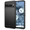 Image de Coque de protection brossée noire pour Google Pixel 8 Pro 5G souple Antichoc