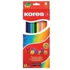 Image de Kores crayons de couleur, ?tui en carton de 12 + bb93312