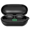 Image de Ecouteur Bluetooth avec affichage LCD TWS Noir