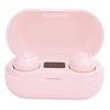 Image de Ecouteur Bluetooth V5.0 TWS-T8 affichage LED Hifi Rose