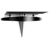 Image de 3859 Wallmount 3, étagère pour tourne-disque, noir