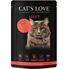 Image de Cat's Love Nourriture Humide Au Boeuf Pour Chats Adultes 85g