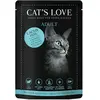 Image de Cat's Love Nourriture Humide Au Saumon Pour Chat Adulte 85g