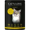 Image de Cat's Love Nourriture Humide Pour Chats Adultes à La Veau Et à La Dinde 85g
