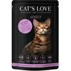 Image de Cat's Love Aliment Humide Pour Chat Adulte Au Saumon Et à La Dinde 85g