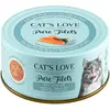 Image de Cat's Love Nourriture Humide Pour Chats Pure Filets Saumon 100g