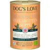 Image de Dog's Love Nourriture Humide Pour Chien à La Carotte Et à La Crème 400g