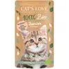 Image de Cat's Love Aliment Humide Pour Chatons à La Volaille 100g