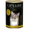 Image de Cat's Love Pâtée Pour Chat Adulte Veau Et Dinde 400g