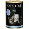Image de Cat's Love Pâtée Pour Chaton Au Veau Et Au Poulet 400g