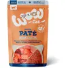 Image de Wow Cat Pâtée Pour Chat Au Poulet Et Au Saumon 125g