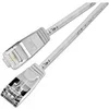 Image de - Cordon de raccordement - RJ-45 (M) pour RJ-45 (M) - 1 m - F/FTP - CAT 6 - démarré, sans crochet, bloqué - gris