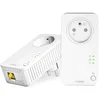 Image de STRONG - Powerline 600 Kit - Duo Prises CPL - Kit CPL - 600 Mbps - Compatible Toute Box/Routeur - Port Ethernet + Prise Filtrée - Installation Rapide - Internet Haut Débit Partout -POWERL600DUOFRV2 en occasion ou reconditionné