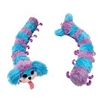 Image de Poupée en peluche Poppy Playtime Chenille Violet et Bleu 60 cm