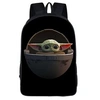 Image de Sac à Dos Star Wars Baby Yoda pour Enfants Cadeaux pour Garçon (SD1290) 29*16*42 cm Noir