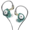 Image de Ecouteurs filaires EDX PRO Vert avec circuit magnétique casque à lecteur dynamique, HIFI Bass Music, antibruit