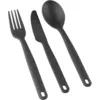 Image de Sea To Summit - Kit couverts Camp Polypropylène Charcoal -