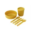 Image de Sea To Summit - Passage Dinnerware Set - Couverts Yellow - Pack de 6