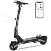 Image de Trottinette Electrique H10Pro- Pneus gonflables 10" - 1600W crête- APP - Batterie 48V 28.6Ah - Scooter Pliable - Noir&Gris