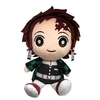 Image de Peluche Anime Kawaii Jouet démon Slayer Dessin animé Figure Manga poupée Kimetsu Tanjirou Nezuko Cadeaux d'anniversaire Enfants 20cm Produit