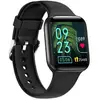 Image de Montre Connectée XtraDiTech Homme Rectangulaire Autonomie 10 Jours Smartwatch Sport Etanche IP68 - Noir