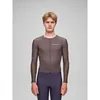 Image de Maap - Z03 Emerge LS Jersey - Maillot vélo homme Brown Umber - L