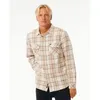 Image de Rip Curl - Griffin Flannel Shirt - Chemise homme Bone - S