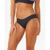 Image de Rip Curl - Block Party Spliced Cheeky Hip - Bas de bikini femme Navy - XS