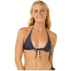 Image de Rip Curl Haut De Bikini Dalias Denim Triangle