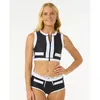 Image de Rip Curl - Coco Short Sleeve Vest - Top néoprène surf femme Black - XXS