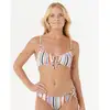 Image de Haut de maillot de bain bonnets D-E à rayures Oceans Stripe 2XS
