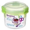 Image de Boîte alimentaire ronde a clips Breakfast To Go - 530ml