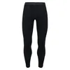 Image de icebreaker - 260 Tech Leggings with Fly - Sous-vêtement mérinos homme Black / Monsoon - XL