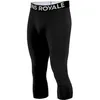 Image de Mons Royale - Cascade Merino Flex 3/4 Legging - Collant thermique laine mérinos homme Black - XS