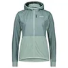Image de Mons Royale - Diversion Merino Wind Jacket - Coupe-vent vélo femme Dew / Desert Sage - L