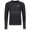 Image de Mons Royale - Ascender Merino Seamless Long Sleeve - Maillot thermique laine mérinos homme Forged Iron / Black - XXL