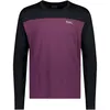 Image de Mons Royale - Yotei Merino Long Sleeve - T-shirt en laine mérinos homme Fig / Black - M