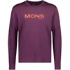 Image de Mons Royale - Yotei Merino Classic Long Sleeve - T-shirt en laine mérinos homme Fig - L