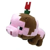 Image de Peluche Minecraft Piggy Rose/Brun 20cm