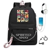 Image de Sac à Dos Spirited Away pour Enfants Cadeaux pour Filles (SD1714) 32*15*45 cm Noir